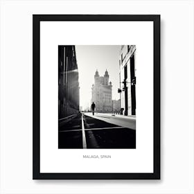 Poster Of Marseille, France, Photography In Black And White 4 Art Print