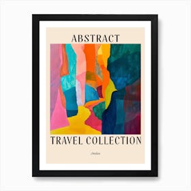 Abstract Travel Collection Poster Jordan 3 Art Print