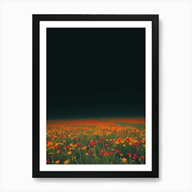 Field Of Flowers 4 Art Print