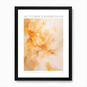 Autumn Exhibition Modern Abstract Poster 4 Art Print