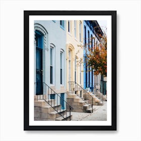 Row Houses On 26th Art Print