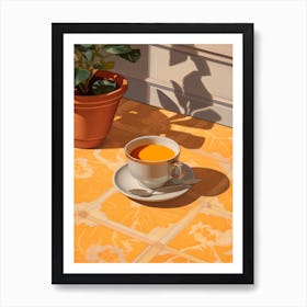 Turmeric Tea 2 Art Print