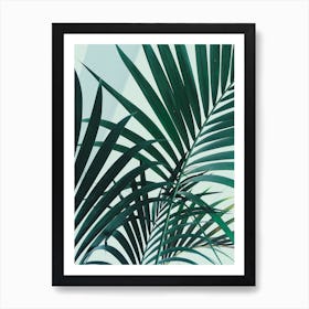 Palm Leaves Art Print