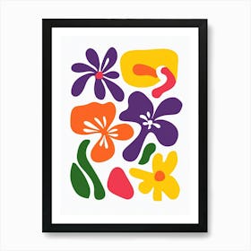 Flowers 8 Art Print