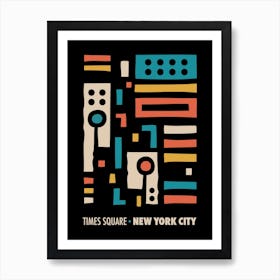 Times Square New York City 1 Art Print