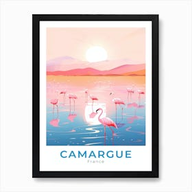 France Camargue Travel Art Print