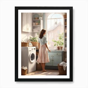 Laundry Room 6 Art Print