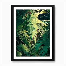 Jungle Adventure Botanical Art Print