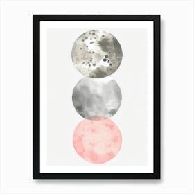 Moons 1 Art Print