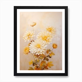 Chrysanthemums 8 Art Print