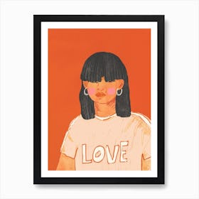 I Am Love Art Print