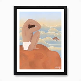 Goodbye Summer Art Print