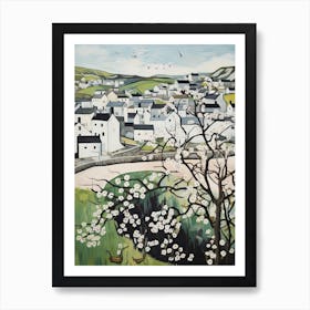 Aberdaron (Wales) Painting 3 Art Print