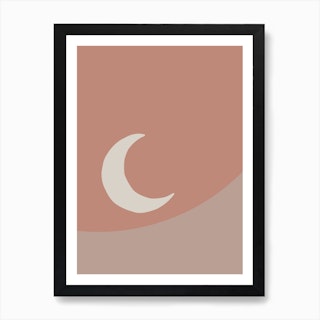 The Moon Art Print