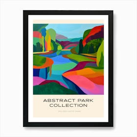 Abstract Park Collection Poster Golden Gate Park Kiev 2 Art Print