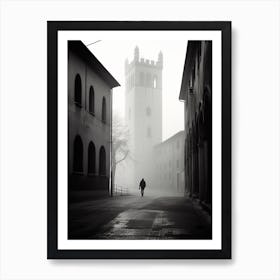 Parma, Italy,  Black And White Analogue Photography  1 Art Print