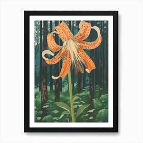 Lily Of The Forest 1 Art Print