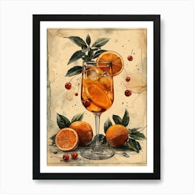 Aperol Spritz Art Print 276 Art Print