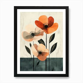 Poppies Canvas Print 4 Art Print