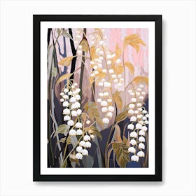 Lily Of The Valley 1 Flower Painting Art Print