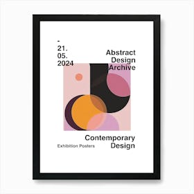 Abstract Design Archive Poster 36 Poster