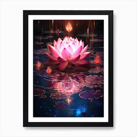 Lotus Flower 14 Art Print