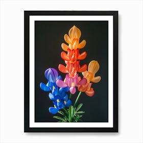 Bright Inflatable Flowers Bluebonnet 5 Art Print