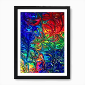 Abstract Painting 101 Art Print