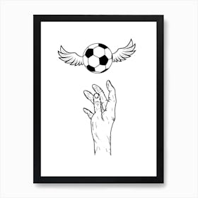 Reach For Glory Fine Line Art Print