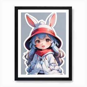 Cute Super Deformed Art Print