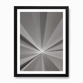 Abstract Rays Of Light Art Print