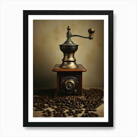 Vintage Coffee Grinder Art Print