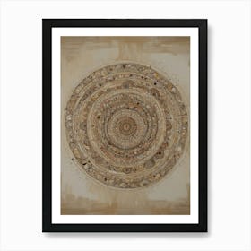 Circle Of Shells Art Print