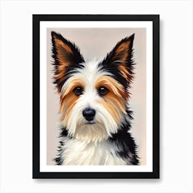 Coton De Tulear Watercolour Dog Art Print