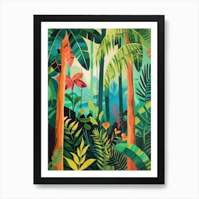 Tropical Jungle 25 Art Print