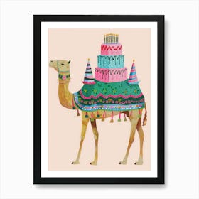 Birthday Camel 1 Art Print