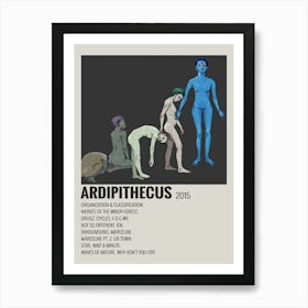 Willow Smith Ardipithecus 2015 Poster Art Print