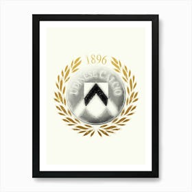 Udinese football club Art Print