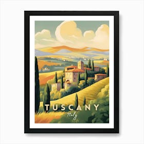 Tuscany Italy Travel Art Print