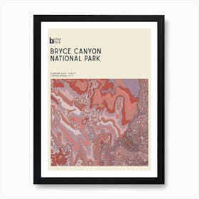 Bryce Canyon National Park Series Utah Usa Art Print