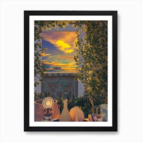 Still Life  Nature Collage Art Print