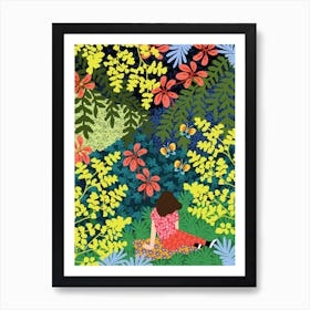 Going Into The Jungle Art Print