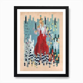 Elle Art Print