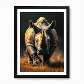 Wild Animal Creative Portrait 30 Art Print