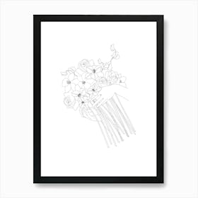 Bouquet Art Print