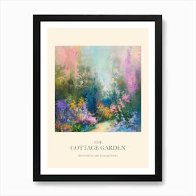Cottage Garden Poster Wild Garden 1 Art Print