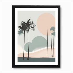 Palm Trees Art Print