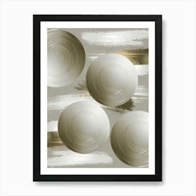 Abstract Circles 2 Art Print