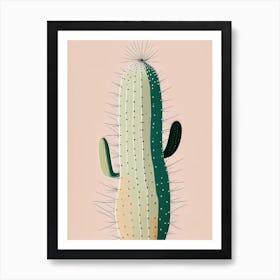 Peyote Cactus Simplicity Art Print