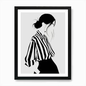 Portrait Of A Woman 22 Art Print